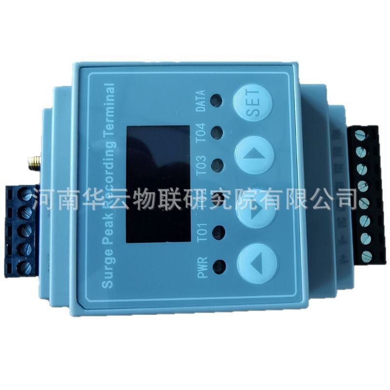 The ground network state monitoring recorder supports synchronous recording of three parameters of lightning current size/times/time.