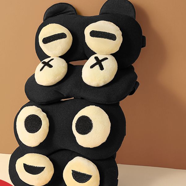 Quirky Sleep Mask for Blocking Light and Breathable, Suitable for Girls, Boys, Students, and Children, Cute Sleep Mask to Relieve Fatigue and Protect Eyes