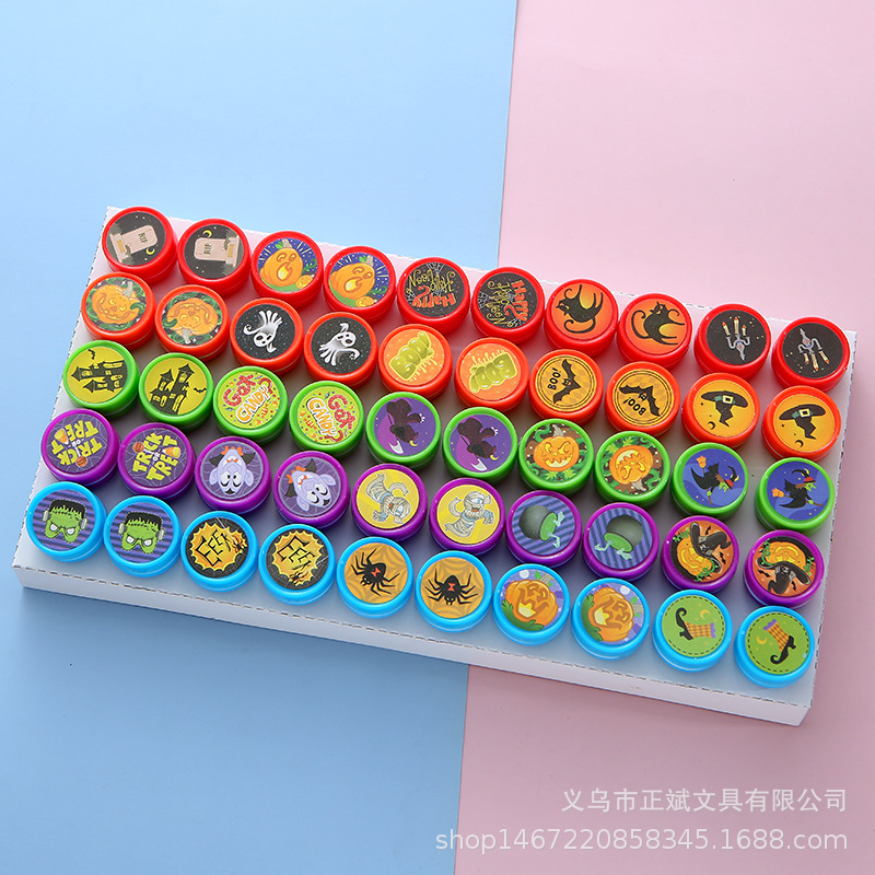 Halloween Stamps Children's Toy Stamps Holiday Creative Stamps Wholesale