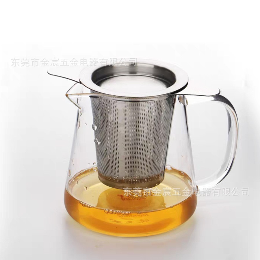 Stainless Steel Tea Strainer Wholesale Single and Double Ear Tea Filter Fair Cup Filter Tea Set Accessories Tea Separator Tea Leaf Filter Tool