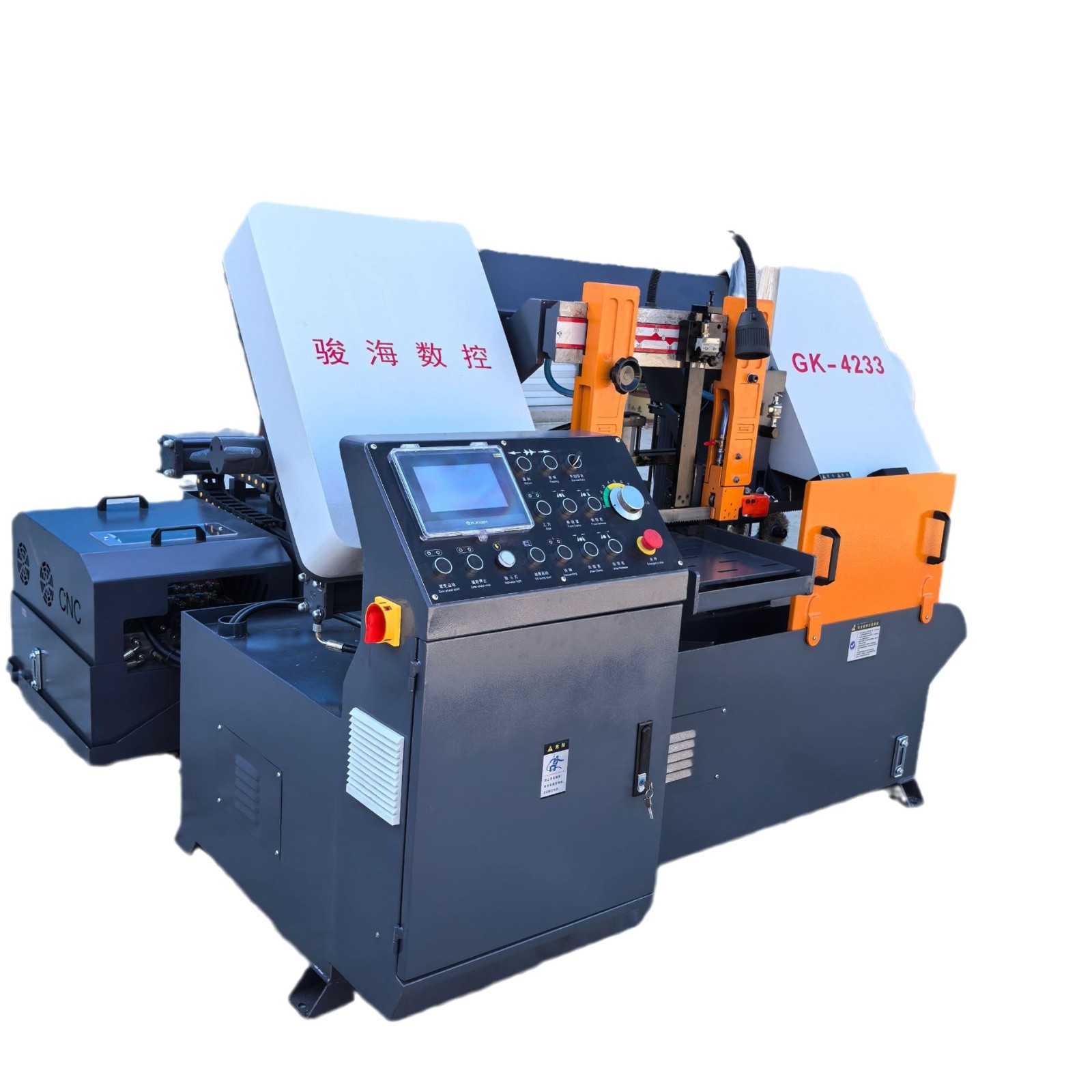 Junhai Cnc Sawing Machine Gk4233 Metal Horizontal Automatic Sawing Machine Stainless Steel Sawing with Small Factory Sawing Capabilities