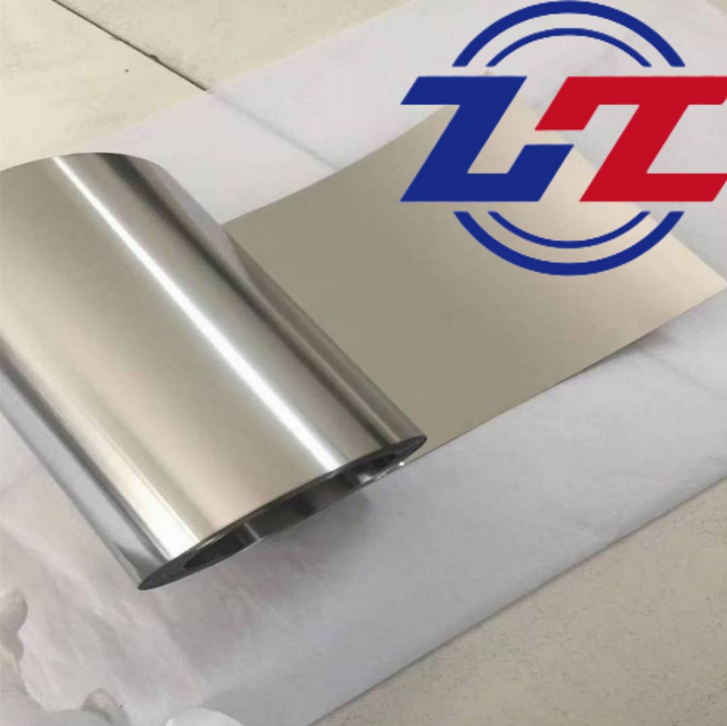 Manufacturer High Hardness Titanium Ta1 Ta2 Tc4 with High Temperature Resistance Industrial High Purity Titanium Foil Titanium Alloy Tape 99.95%