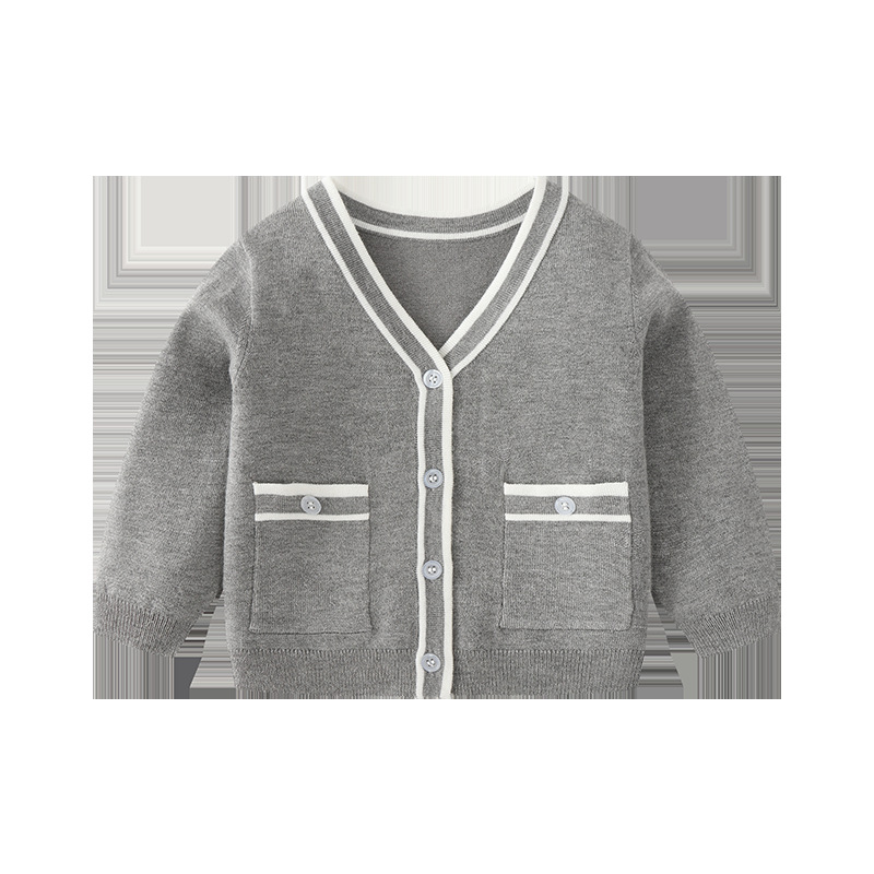 [small Fragrant Sweater] Baby Kidsren's Tops, Boys' Baby Knitted Cardigan Outwears, Kidsren's Knitwears, Girls
