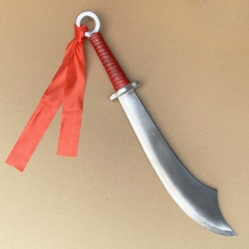 Red Army Saber Wooden Sword Drama Sketch Performance Props Anti-Japanese War Eighth Route Adult and Children's Toys Red Sedge Gun