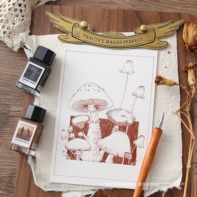 Tachikawa Pen Tip Wooden Rod Dip Pen Fountain Pen Light Color Hook Line Painting Pen Comic Watercolor Pen g Pen Tip D