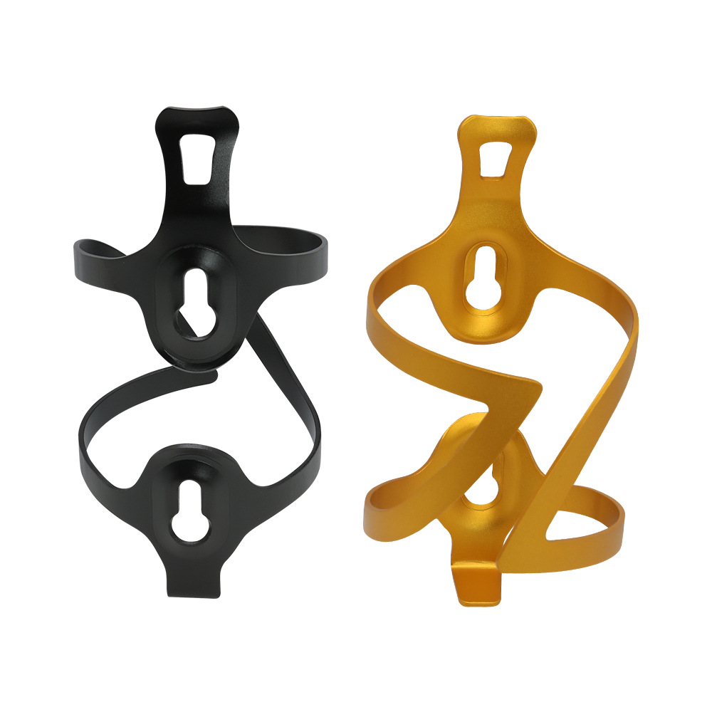 Bicycle water bottle rack aluminum alloy water bottle rack integrated bicycle mountain bike water cup rack riding equipment accessories