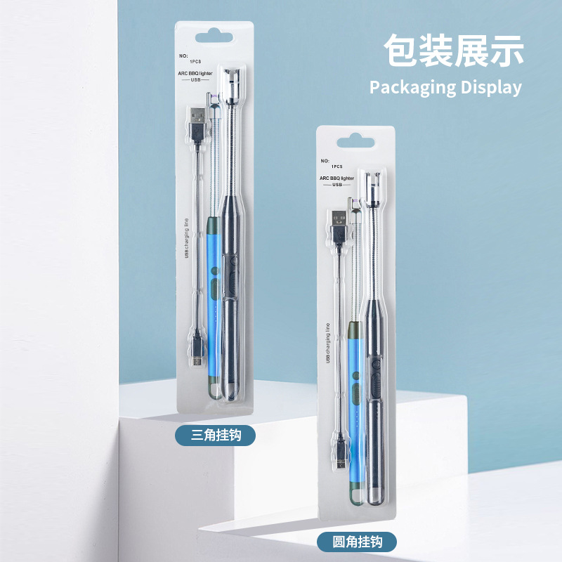 Jl904 Hose Rotating USB Electronic Charging Igniter Lighter Kitchen Ignition Gun Pulse Arc Ignition Stick