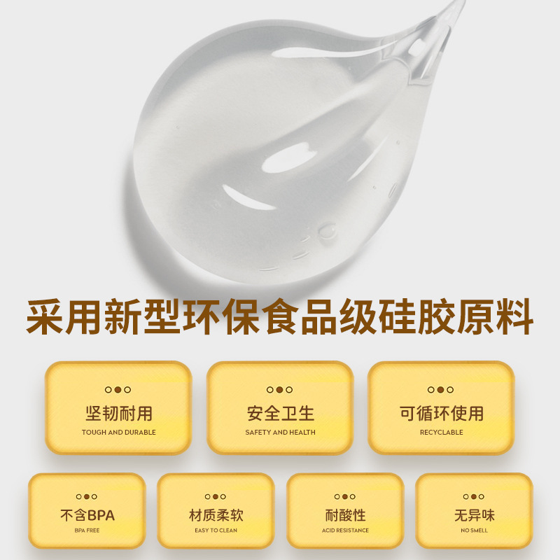 Factory Direct Sales Silicone Brush Mousse Foaming Bottle Foamer Liquid Soft Silicone Face Wash Brush Pump Head Deep Cleaning