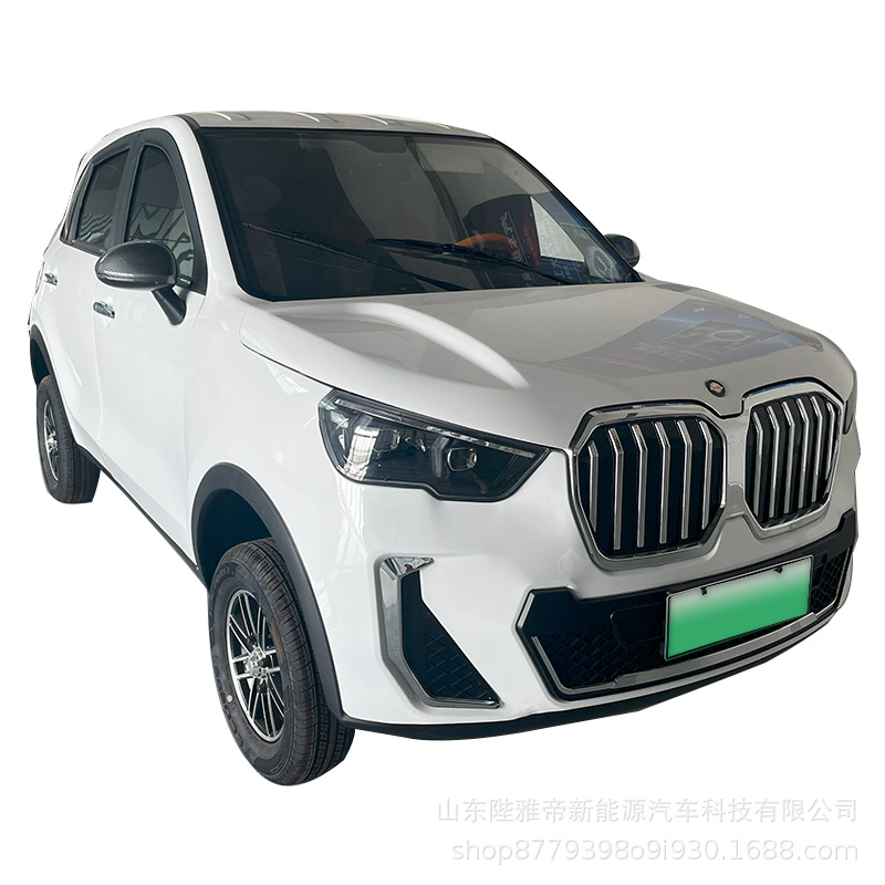 Electric Four-Wheel Five-Seater Vehicle for Home Transportation to Pick up and Drop up Children Fully Enclosed New Energy Vehicle Electric Vehicle Environmental Protection