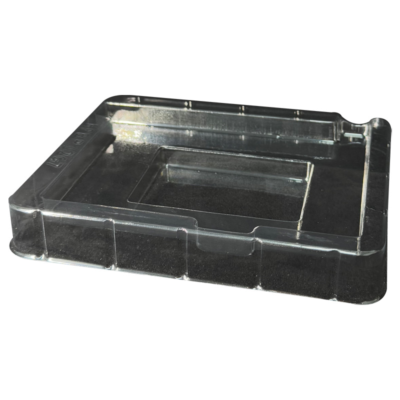 Factory wholesale packaging box plastic box transparent PET soft pack battery inner holder blister tray protective cover