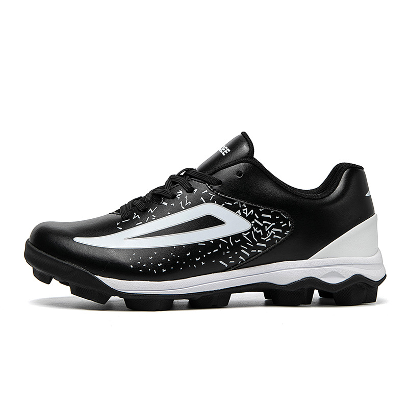Men's Sports Tennis Shoes, Rugby Spikes, Adult Baseball Shoes, Competition Shoes, Non-Slip Synthetic Leather Upper, Breathable
