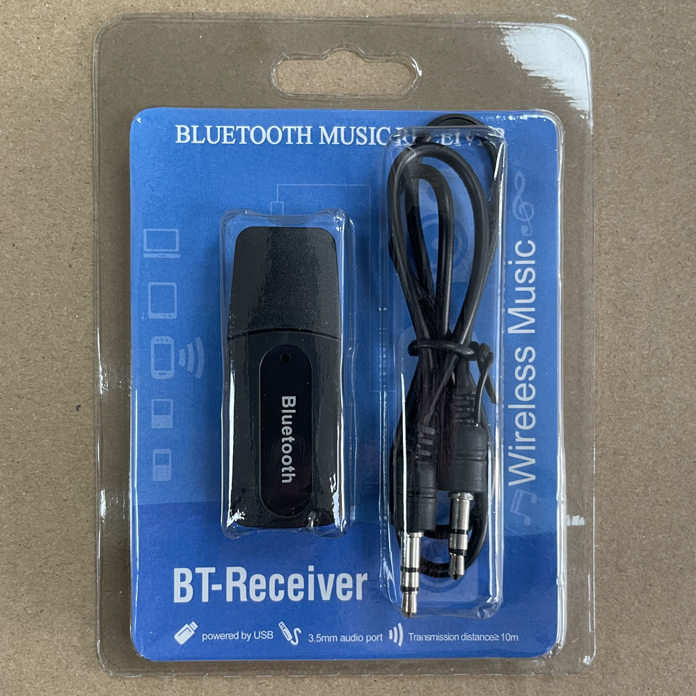 3.5mm Bluetooth Adapter USB Car Bluetooth Speaker Receiver 5.0 Audio Converter AUX Bluetooth Stick