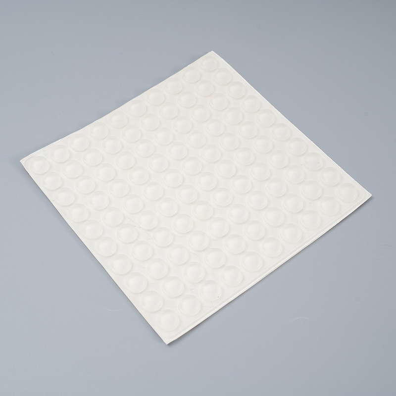 Transparent self-adhesive silicone particles hemispherical cylindrical anti-collision non-slip glass sound-absorbing shock-absorbing silicone pad anti-collision particles