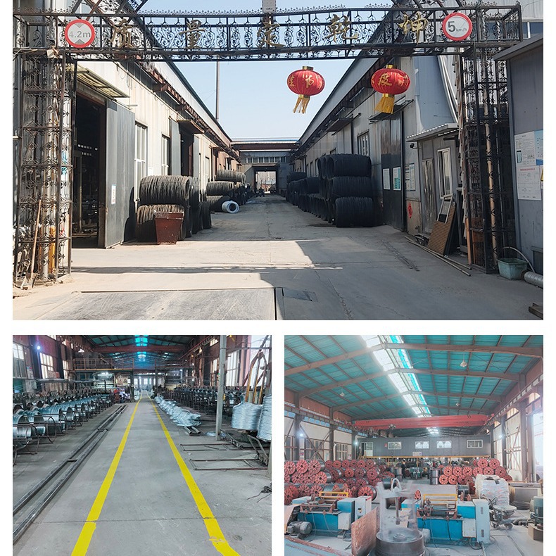 Hot-Dip Galvanized Steel Wire for Greenhouse Grape Trellis, Kiwi Trellis, Fruit Tree Tension Wire, No. 10 Construction Binding Wire