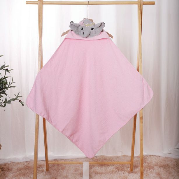 Pure cotton baby 3D cartoon animal Three-dimensional cloak manufacturer in stock supply children's cartoon bath towel