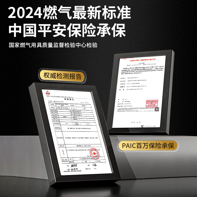 New National Standard 3C Certified Armored Gas Pipe Liquefied Gas Metal Hose Natural Gas Pipe Household Explosion-Proof Gas Pipe