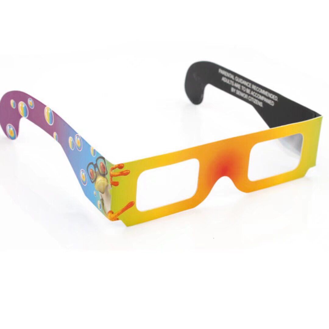 Light Separation Glasses for Christmas, Halloween, Haunted Houses, Holiday Parties, Funny Effects, Customizable Patterns