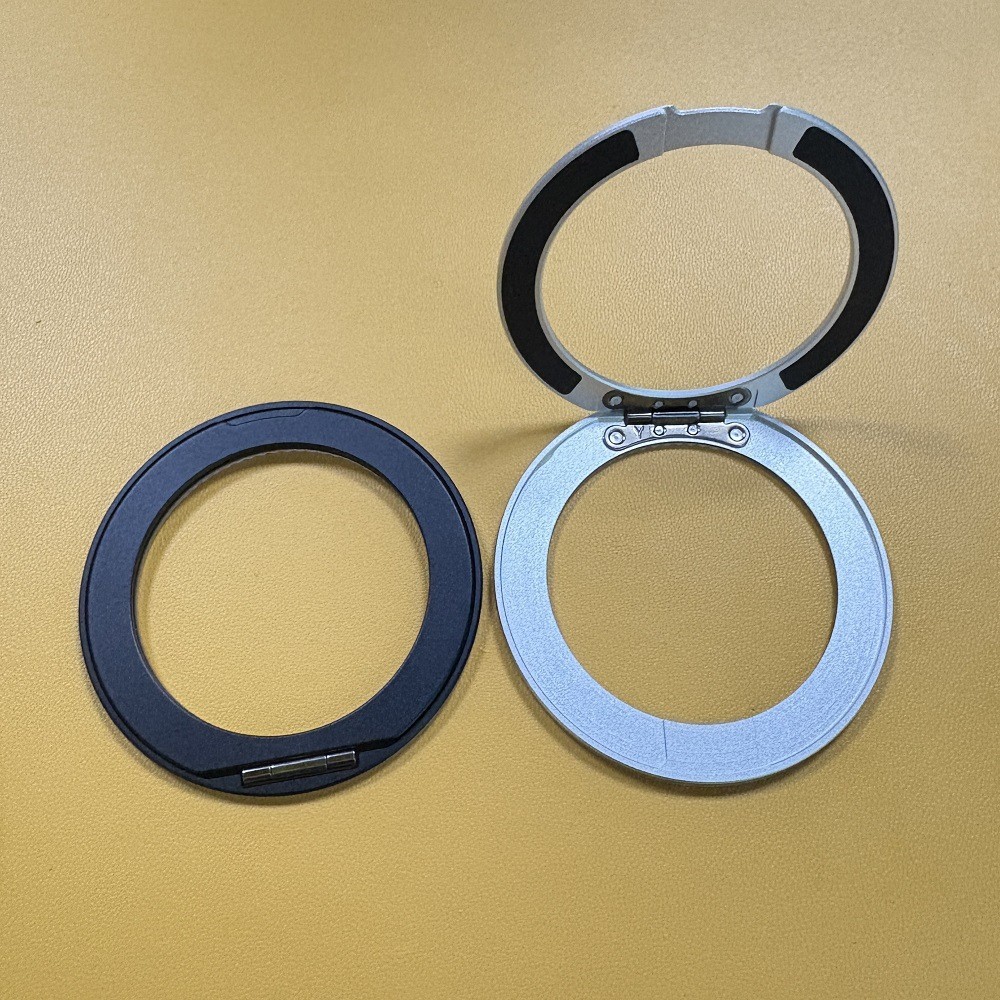 Magnetic Ring Buckle Holder on the Back of the Mobile Phone Case Can Rotate 360 ​​Degrees, Round Magnetic Mobile Phone Holder Accessories