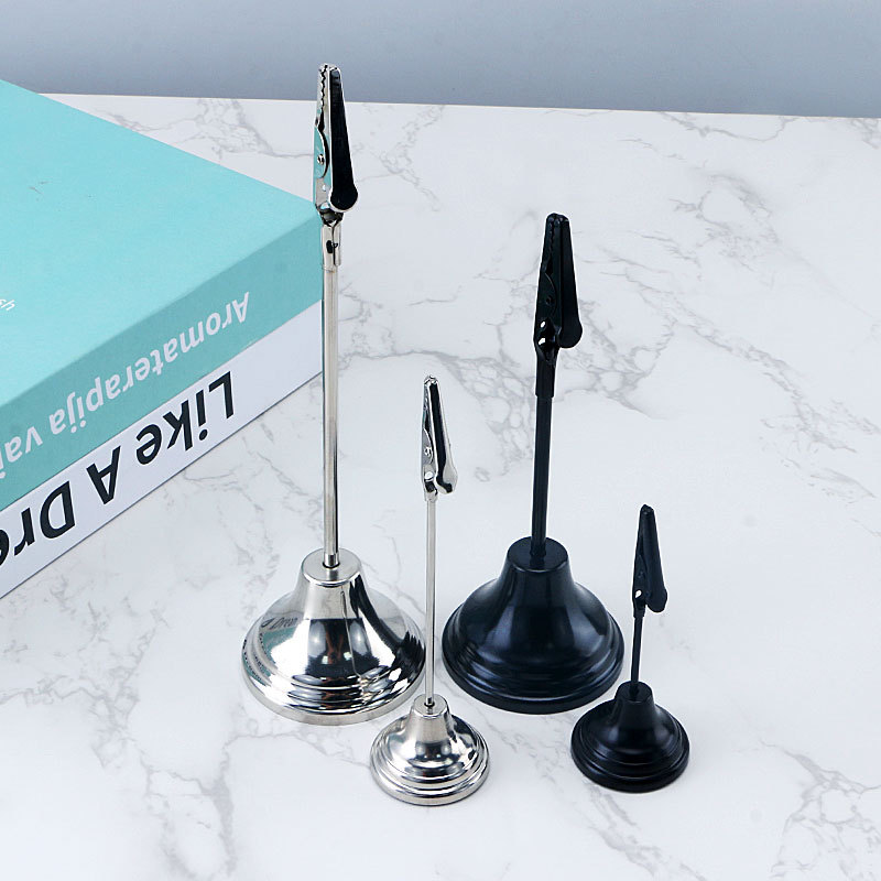 Креативный металлический зажим для заметок, оптовая продажа