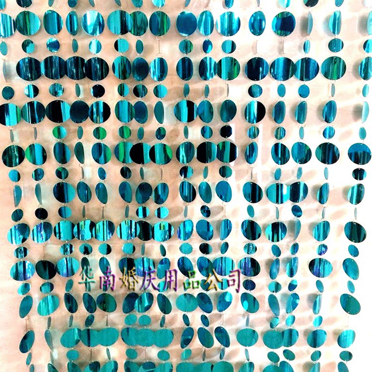 Sequin String Sequin Curtain Gold and Silver Sequin String 3+5cm Decorative Wedding Sequin Curtain