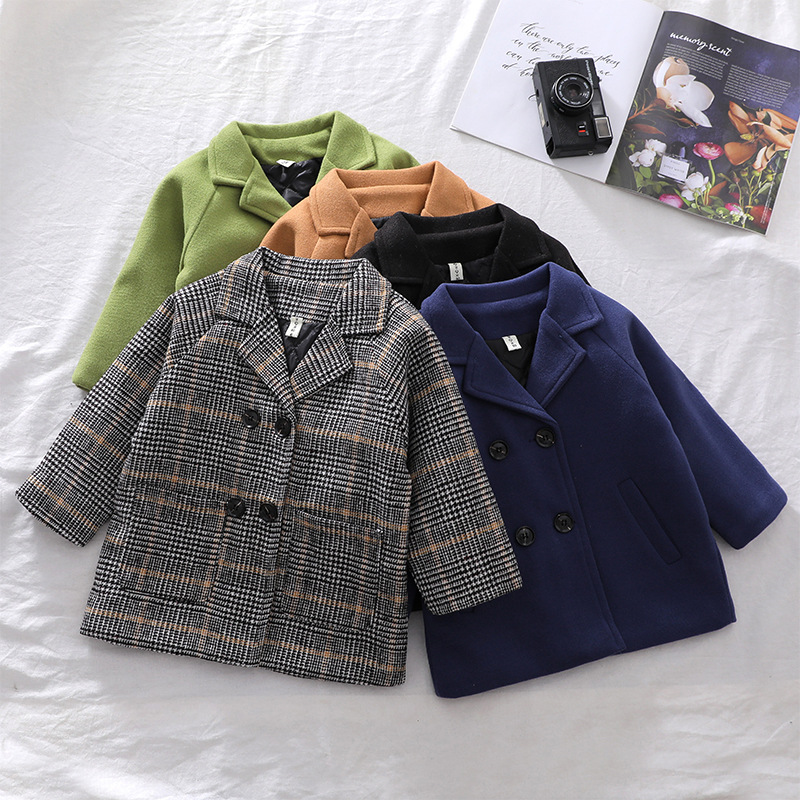 2025 Export Woolen Outwears for Boys, Small and Medium-Sized Kidsren's Woolen Outwears, Kidsren's Woolen Outwears