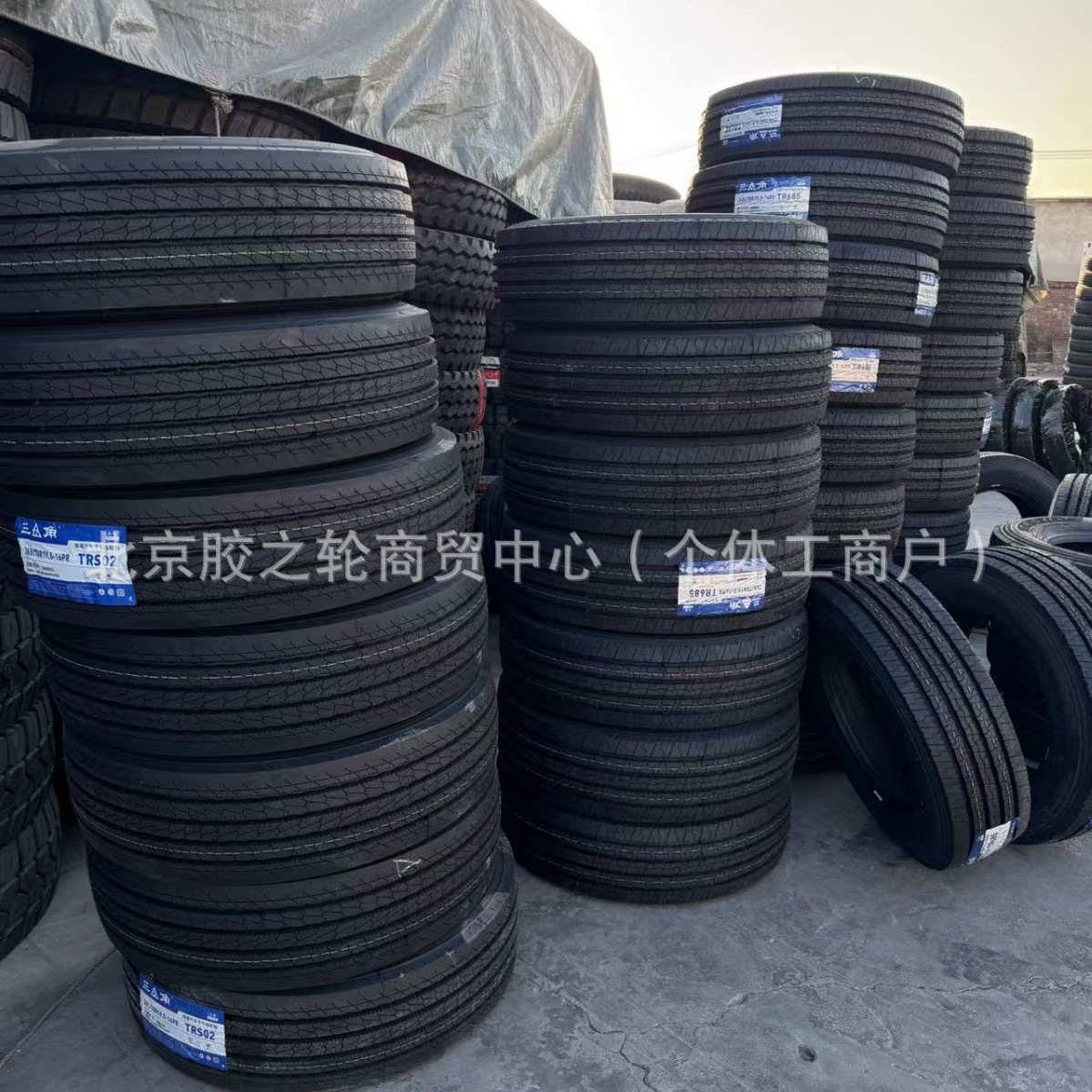 Triangle 1200R20-22Tr919 All-Steel Light Truck and Bus Tire Tubeless Tire for Pickup Trucks and Light Trucks