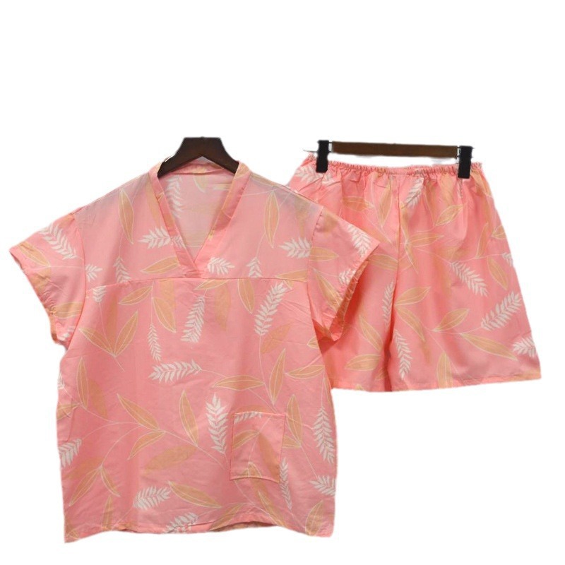 Disposable sweat clothes men and women plus size massage sauna clothes beauty salon pajamas travel clothes bathrobe suit wholesale