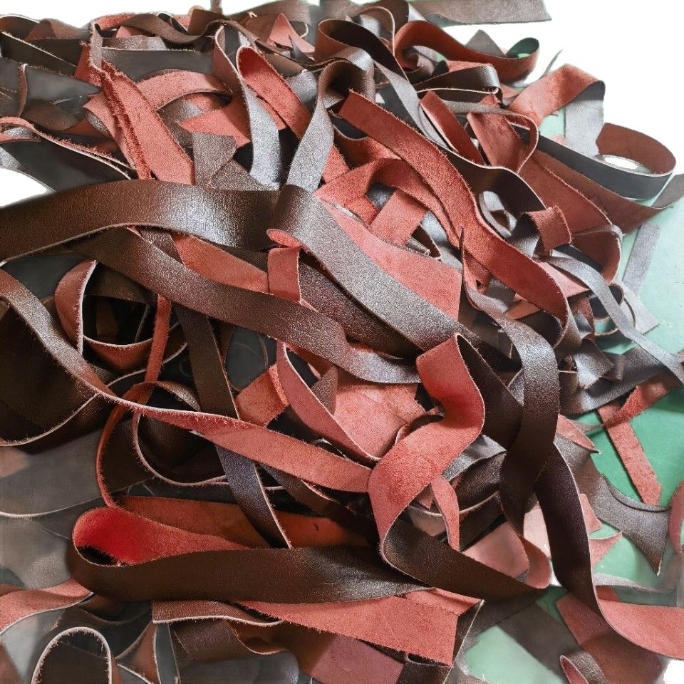 Genuine leather scrap leather piece thickened cowhide leather leather piece handmade leather piece head layer cowhide leather piece wholesale leather