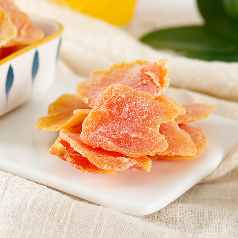 Factory Direct Supply Bulk red heart dried papaya red heart dried papaya slices leisure candied fruit dry supply sufficient