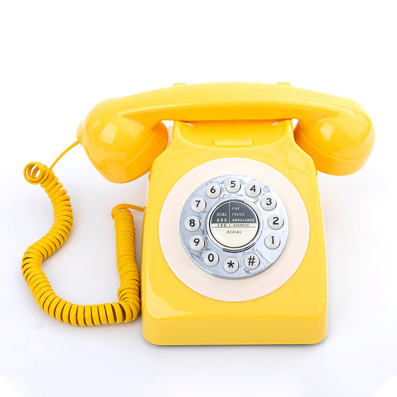 Factory Direct Sales of Vintage Retro 32g Recording Phone, Antique Wedding Party Message Book Phone, Wireless for Home Use