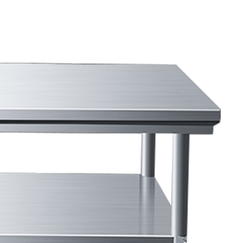 304 Stainless Steel Hotel Kitchen Workbench Baking Packaging Chopping Table Work Antibacterial Rust-Proof Kitchen Cabinet