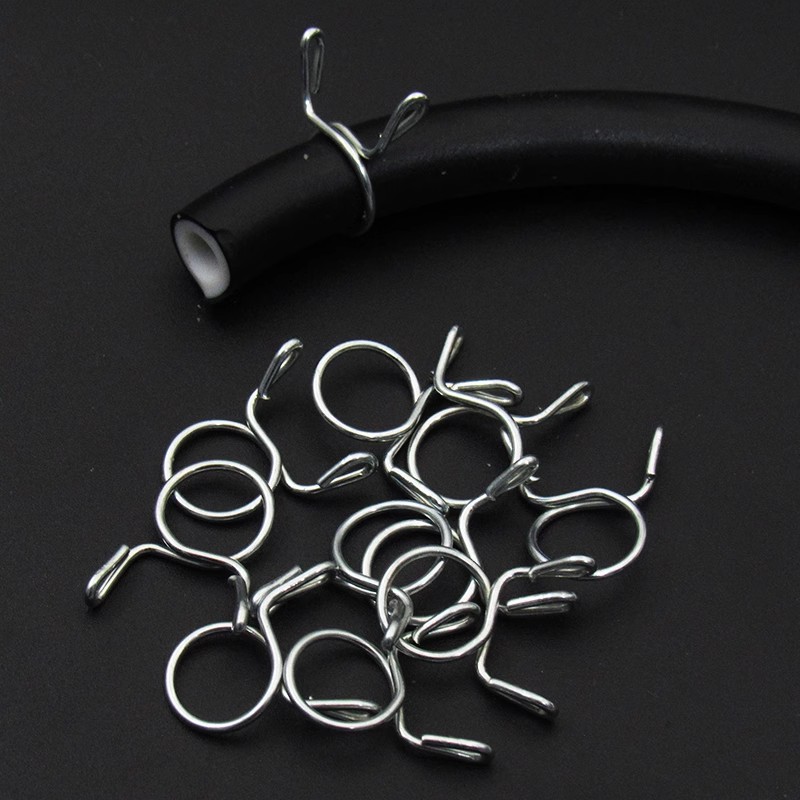 Motorcycle gasoline pipe clamp spring oil pipe clamp oil pipe clamp oil pipe clamp inner diameter 8MM clamp