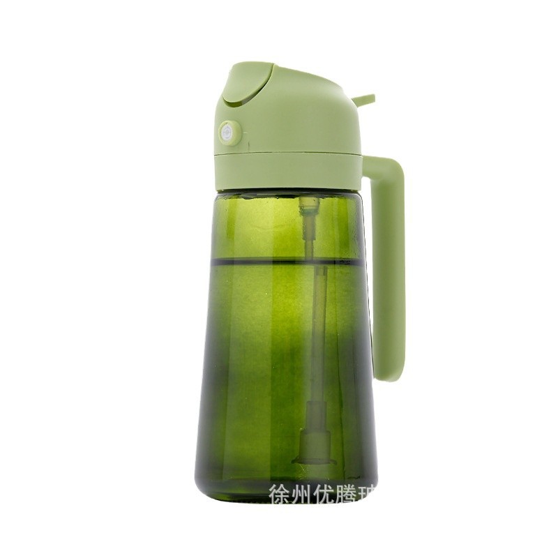 Spray and pour dual-purpose edible spray oil can glass two-in-one spray oil bottle wholesale oil can oil can household kitchen