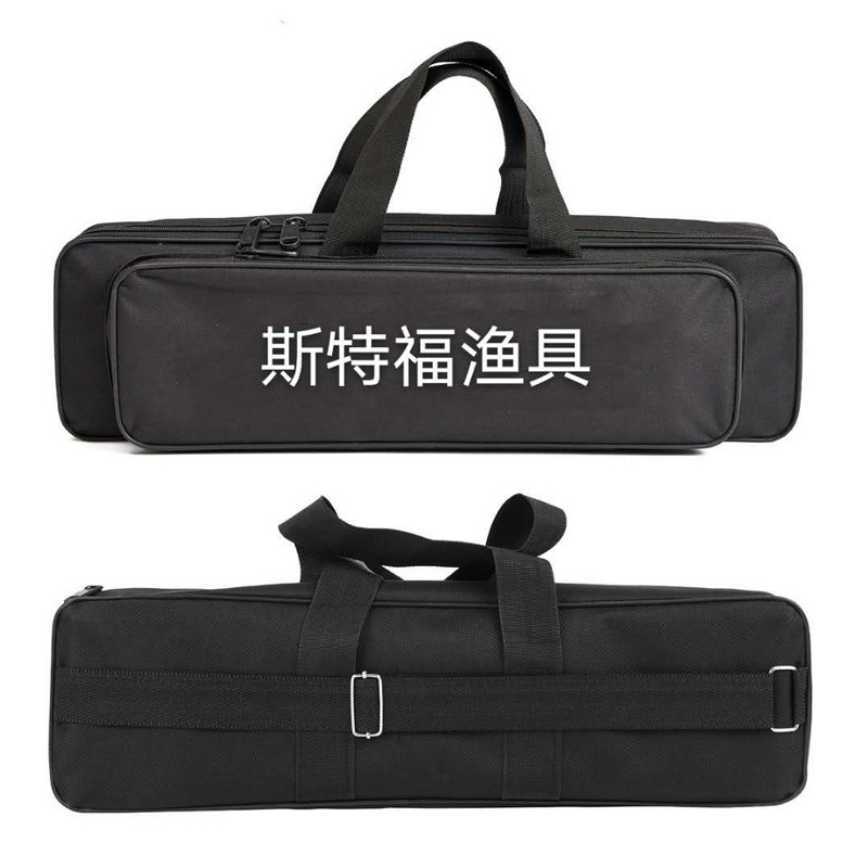 Wholesale fishing gear bag fishing bag fishing rod bag 50cm-to 70cm single layer steel wire light Rod bag table fishing bag