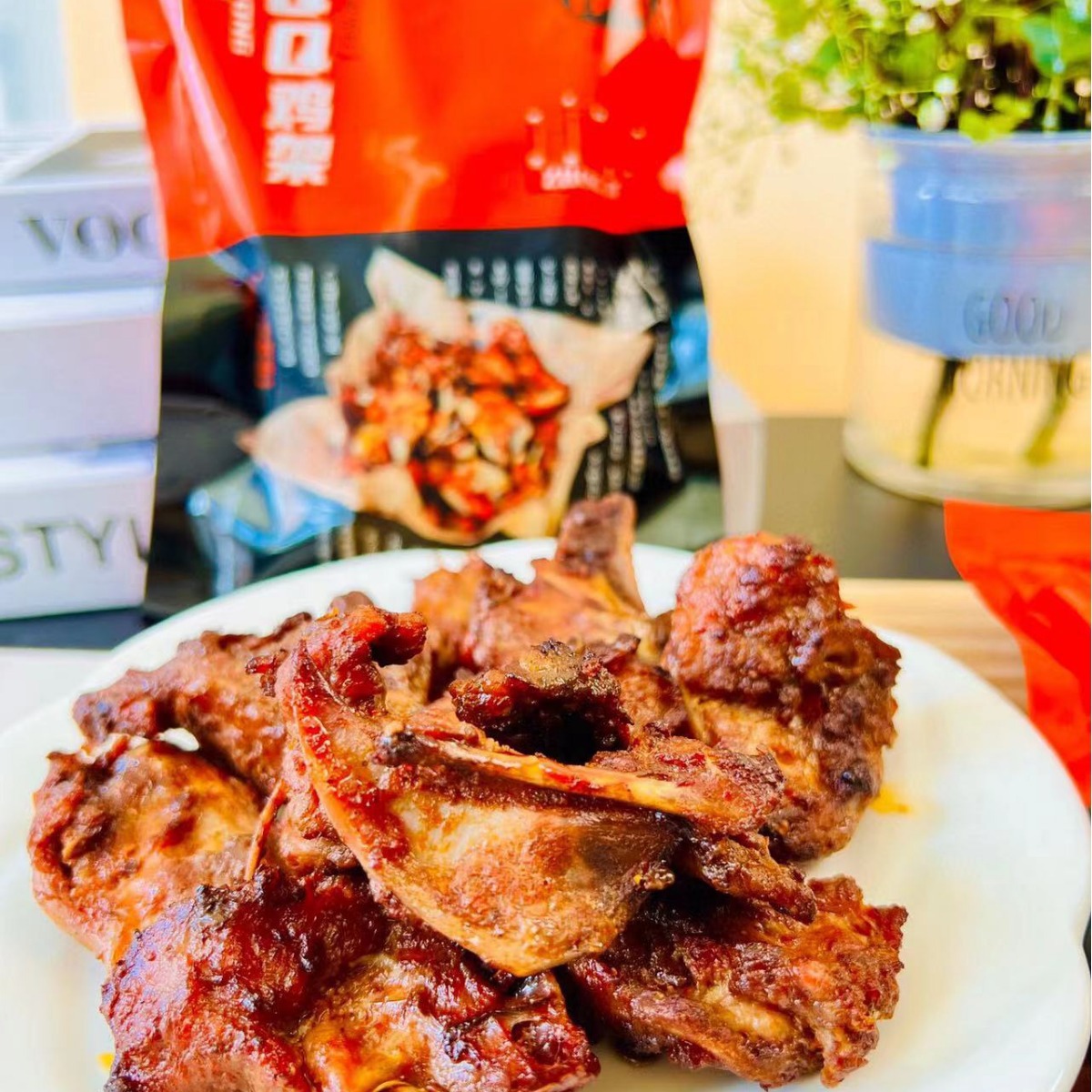 Shenyang Snacks Shengjing Impression Zhongjie Qq Chicken Rack Semi-Finished Chicken Rack Wholesale Group Purchase 350G/Bag Frozen Storage