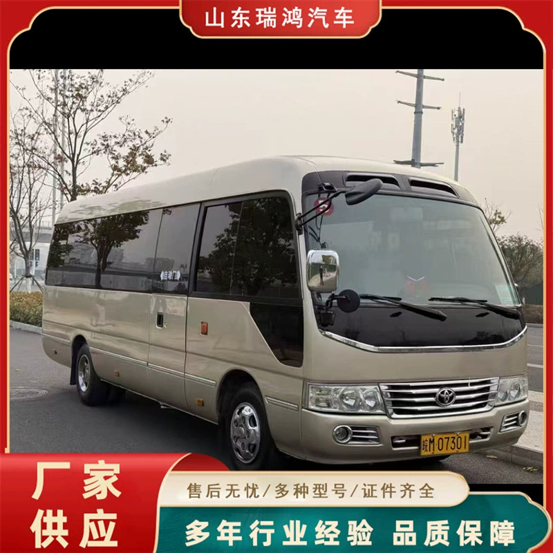 Export Version 10-30 Seats 6m Euro 3 Emission Standard Can Add Seats Luxury Bus Coaster Business Vehicle Minibus