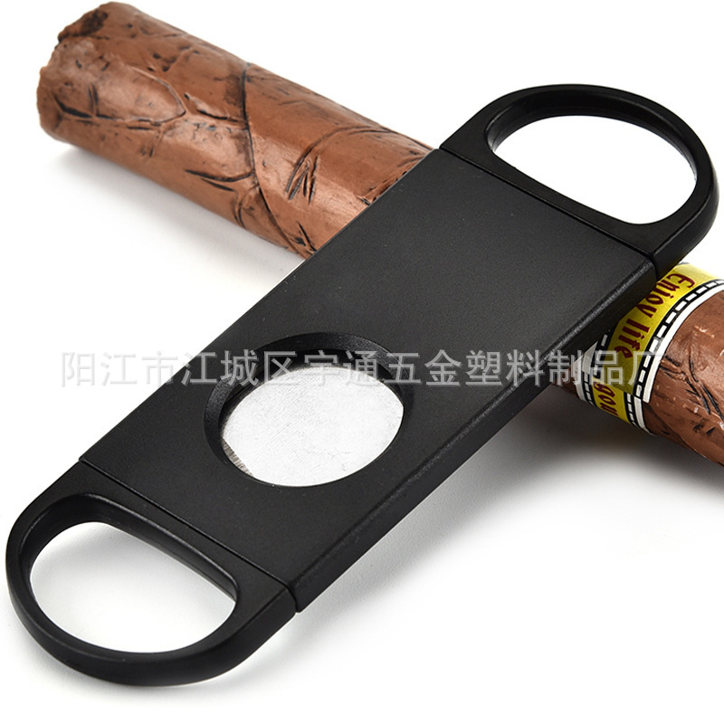 Cigar Scissors Round Head Stainless Steel Sharp Double Blade Cigar Cutter Cigar Cutter Tool Cigar Cutter Cigar Cutter All Steel