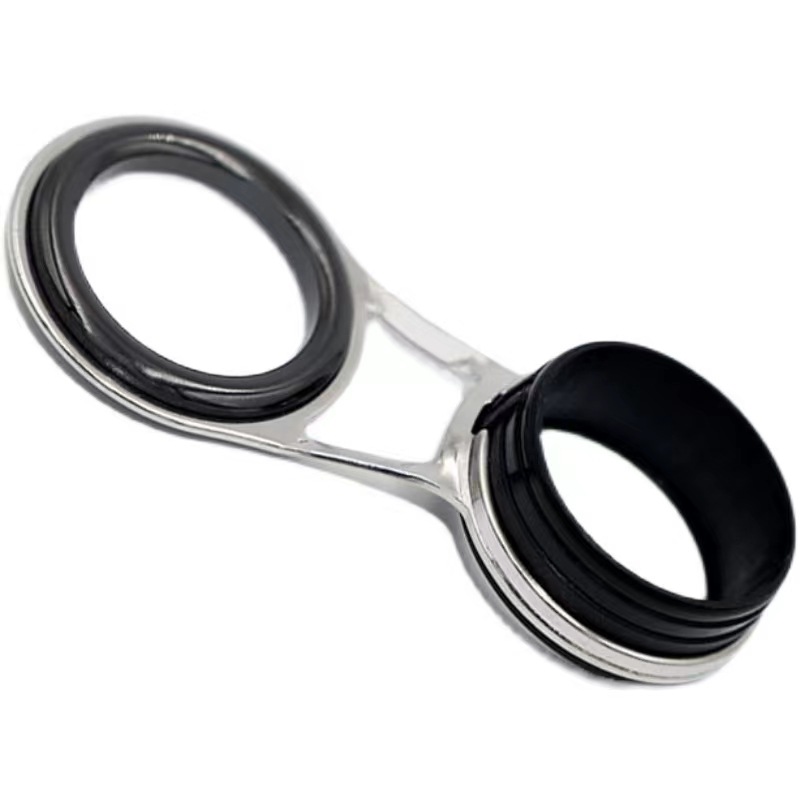 New Long-Range Casting Line Ring Eye Oblique Guide Ring Modified Fishing Rod Accessories Ceramic Ring Guide Eye Sea Rod Luya Fishing Gear Accessories