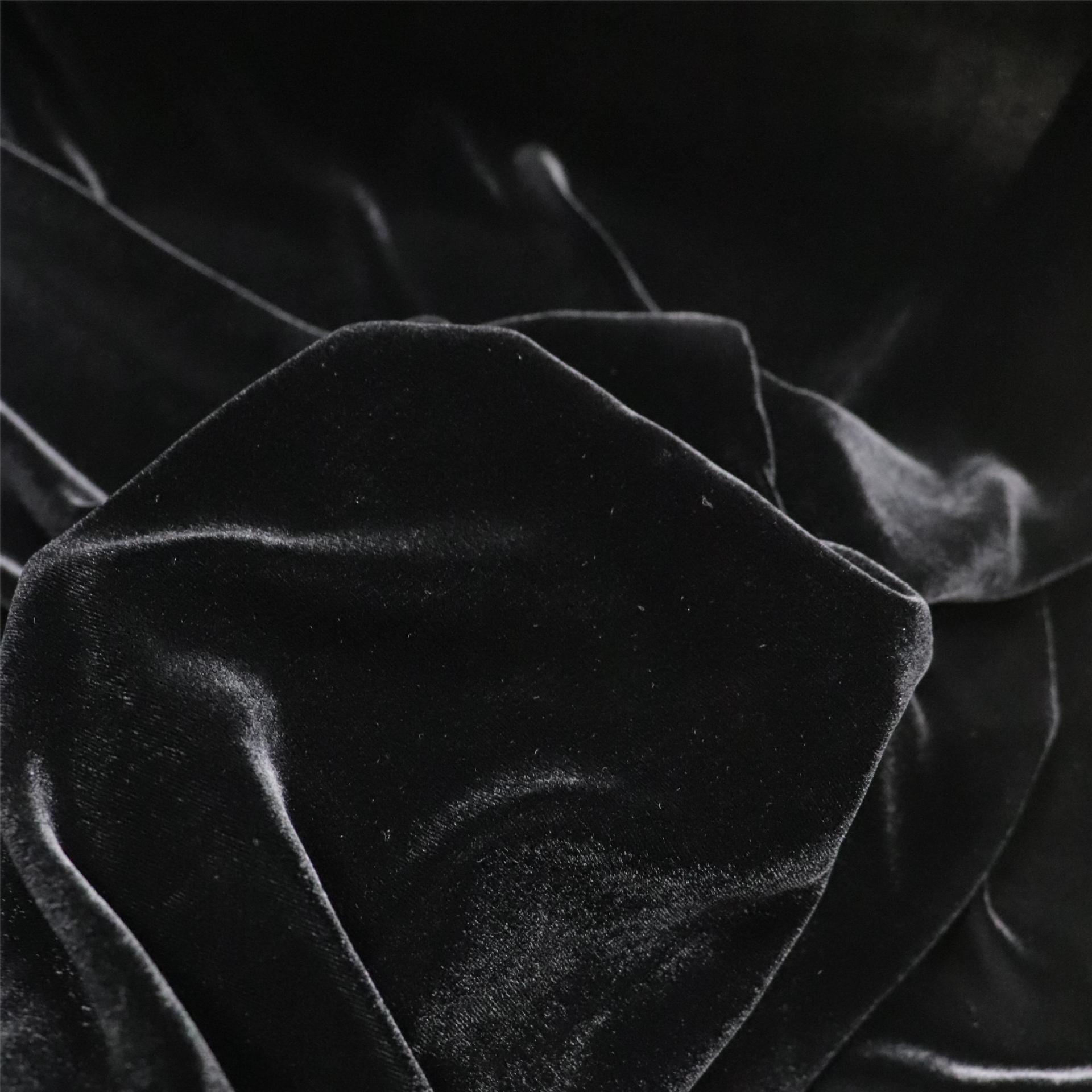 Factory Wholesale Woven 65111 Silk Mulberry Silk Georgette Velvet Fabric Nightgown Dress Cheongsam Fabric