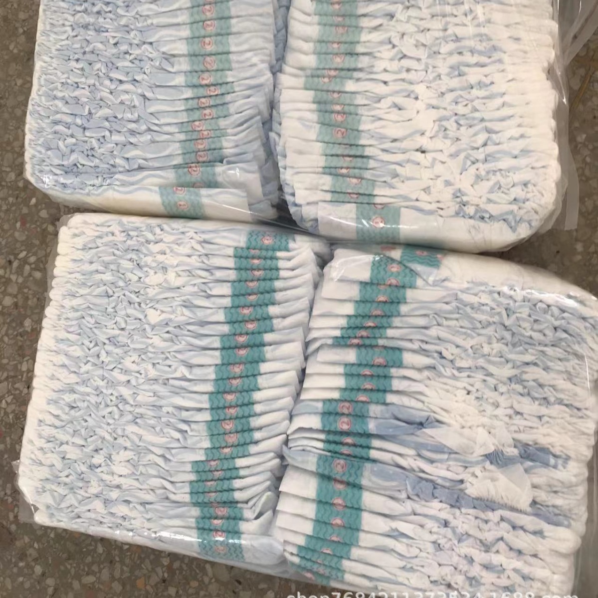 Manufacturers second-class diapers baby diapers processing exported to Africa Southeast Asia