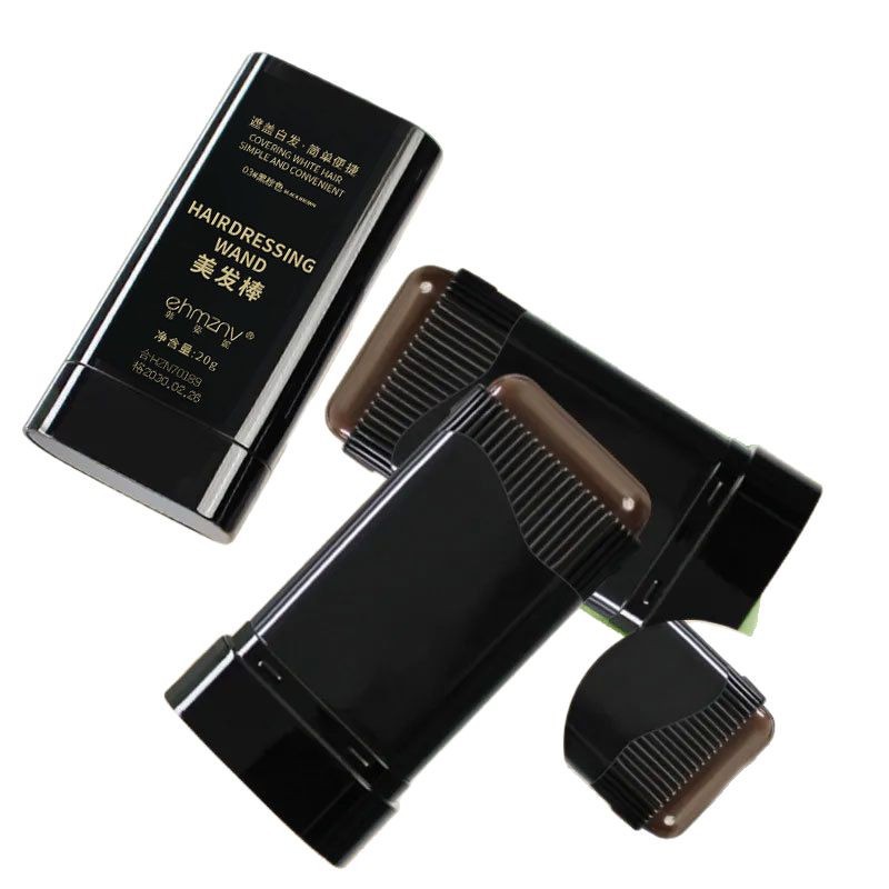 Disposable hair stick black hair hair comb hair comb not easy to decolorization white hair fast cover hair dye pen wholesale