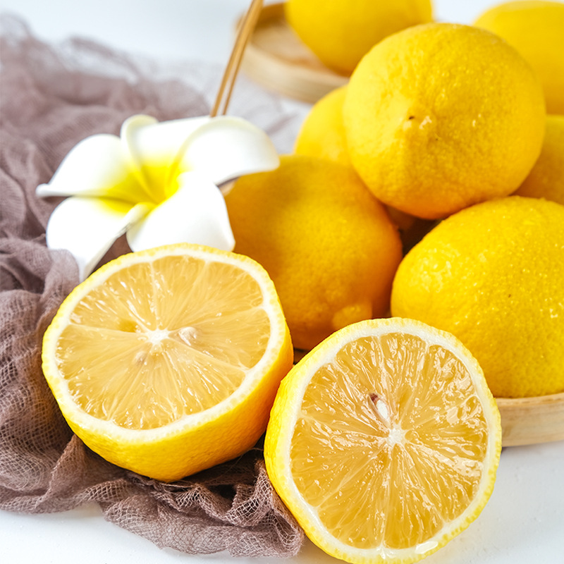 Минимальная партия 0.5кг, лимон Anyue, свежий, тонкокожий, сочный, кислый и освежающий, 12 уровней, несколько спецификаций, большой объем, происхождение
