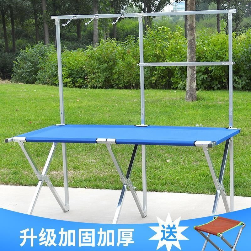 Folding Table for Stalls, Night Market Stalls, Folding Stall Shelves, Multi-Functional Portable Mobile Display, Free Shipping, Jikai