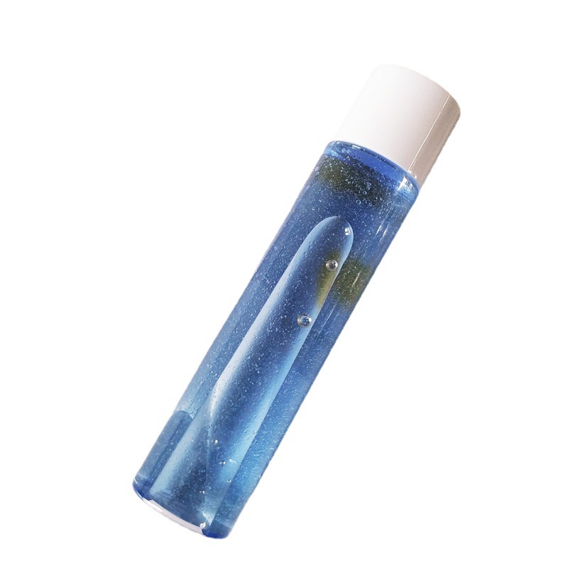 Contact Customer Service before Taking a Shooting Blue Copper Good Morning Skin Refreshing Water Sparkling Water Cosmetics Small Batch Registration Wholesale Manufacturer