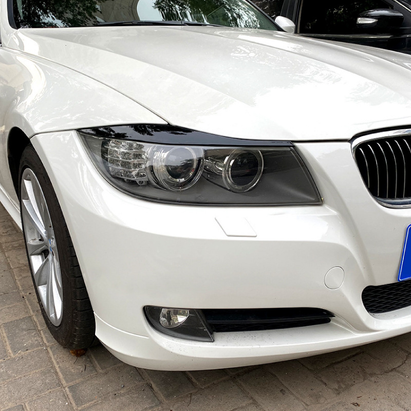 Suitable for Bmw 3 Series Bmw E90 E91 05-12 Eyebrow Car Stickers Headlight Exterior Cross-Border Modification Accessories