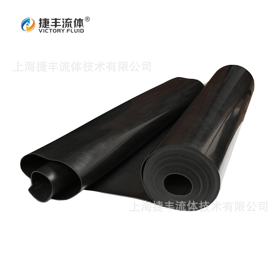 Jiefeng Fluid Oil-Resistant Rubber Sheet 1000*3.0mm (about 10.7m Long) 50Kg/Piece Gb/T5574 Standard