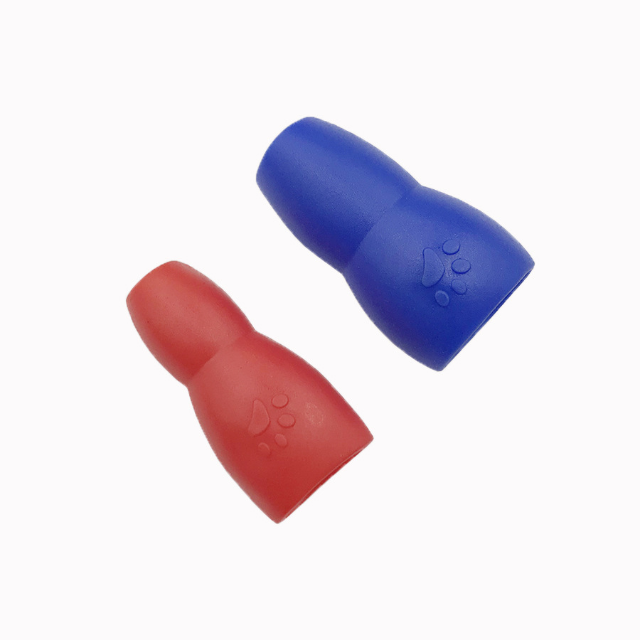 New pet leash accessories dog buckle footprints gourd buckle PVC plastic pet round rope buckle