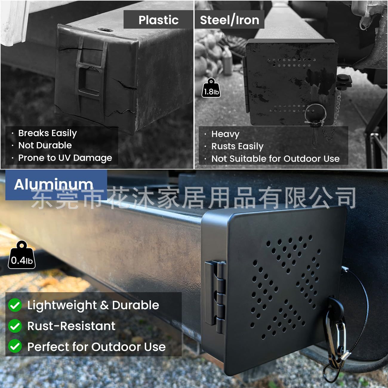 Amazon Metal Rv Bumper Cover Outdoor Rv Bumper Insect-Proof Plug End Cap Sewer Hose Cover