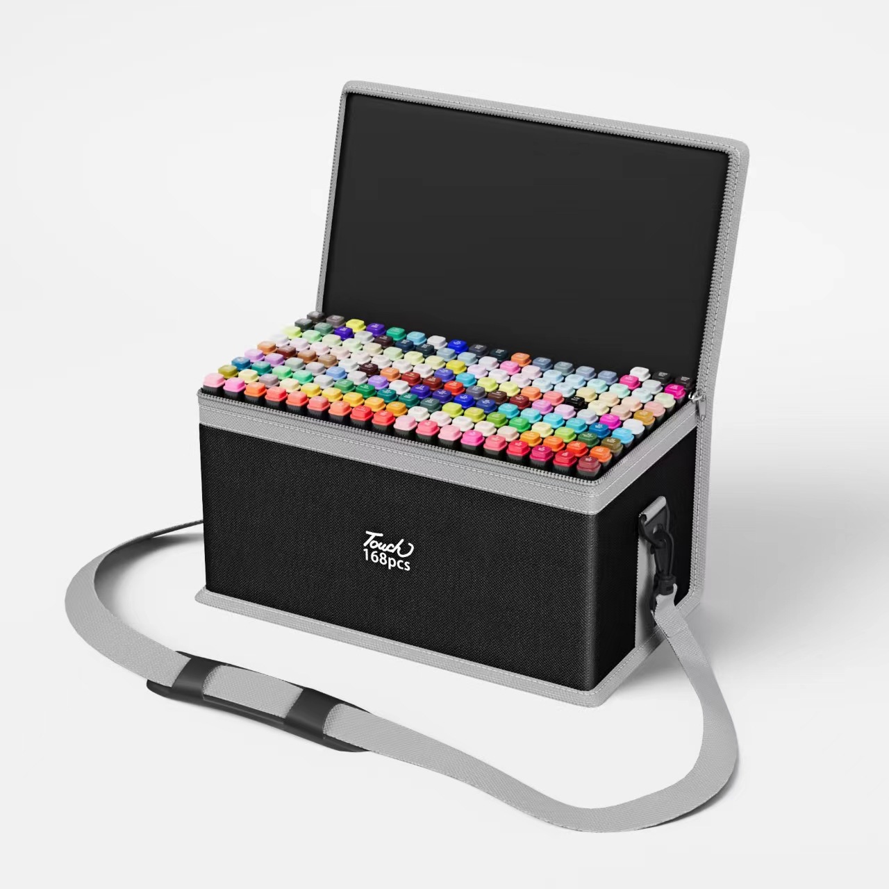 Factory Direct Supply Marker Pen Set Wholesale Color Pen Double-Ended Oily Alcohol Watercolor Pen Student Children Color Strokes