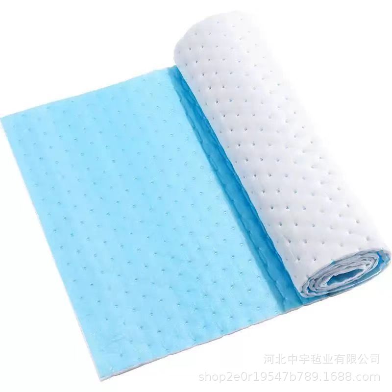 Oil-Proof Pad on the Top of Range Hood Oil-Absorbing Cotton Isolation Pad Non-Woven Fabric Anti-Leakage Blue Oil-Absorbing Film